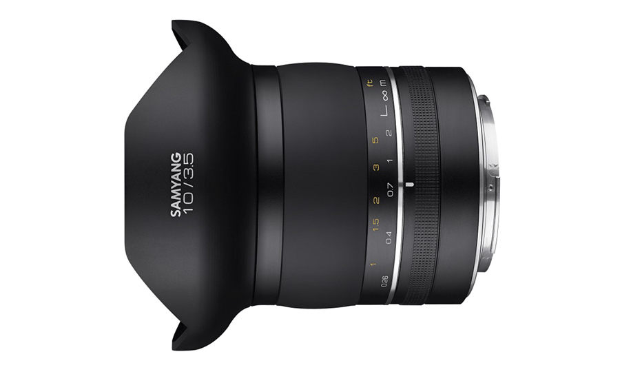 Samyang lanza el objetivo más angular del mundo XP 10mm F3.5
